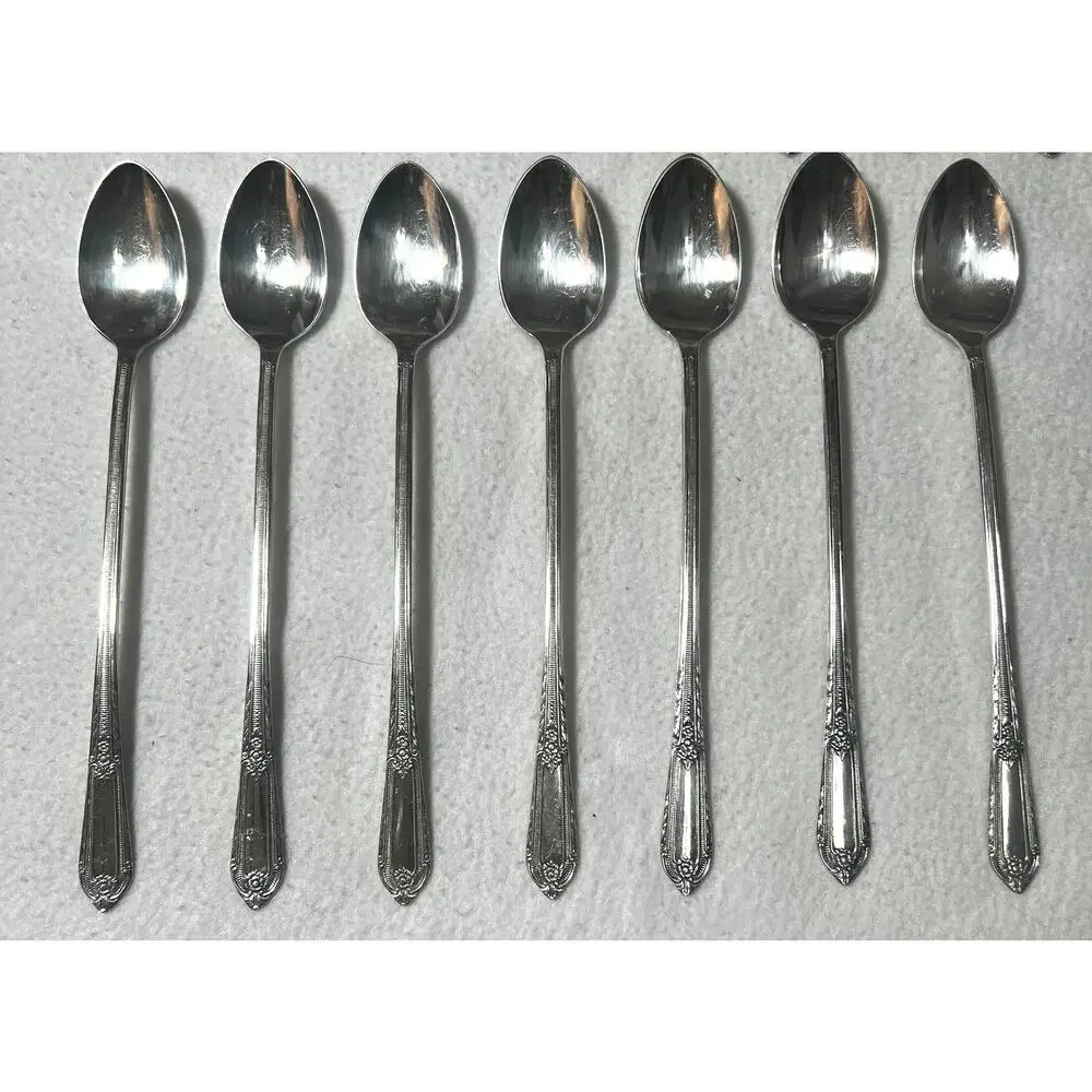 Vintage Wm Rogers IS 1937 Cotillion Pattern Silverplate Flatware 40 Assorted Pcs